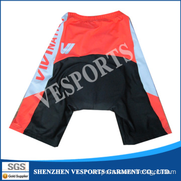 Sublimation Printing Bicycle Bib Shorts Padded